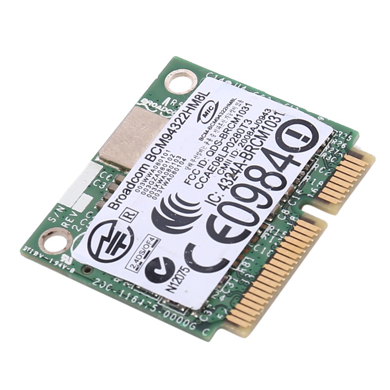 Card Mạng Không Dây bcm94322hm8l bcm94322 300mbps 802.11a / b / g / n dw1510 Cho mac os / hackintosh