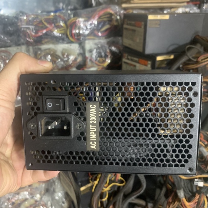 UPS N Guồn XIGMATEK 400W Fan 12 Màu Đen Dây 6P Vga  - Vi Tính Bắc Hải