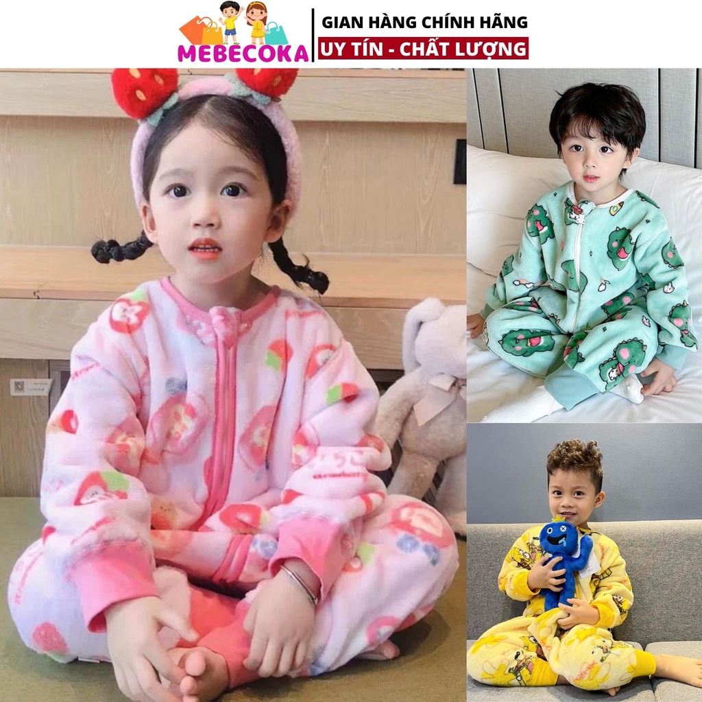 Túi ngủ cho bé TRAI bé GÁI từ 1 đến 9 tuổi nhiều họa tiết, chất liệu lông xù LOẠI 1