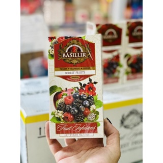 Trà hoa quả basilur cao cấp fruit infusion forest fruit hộp giấy - ảnh sản phẩm 3