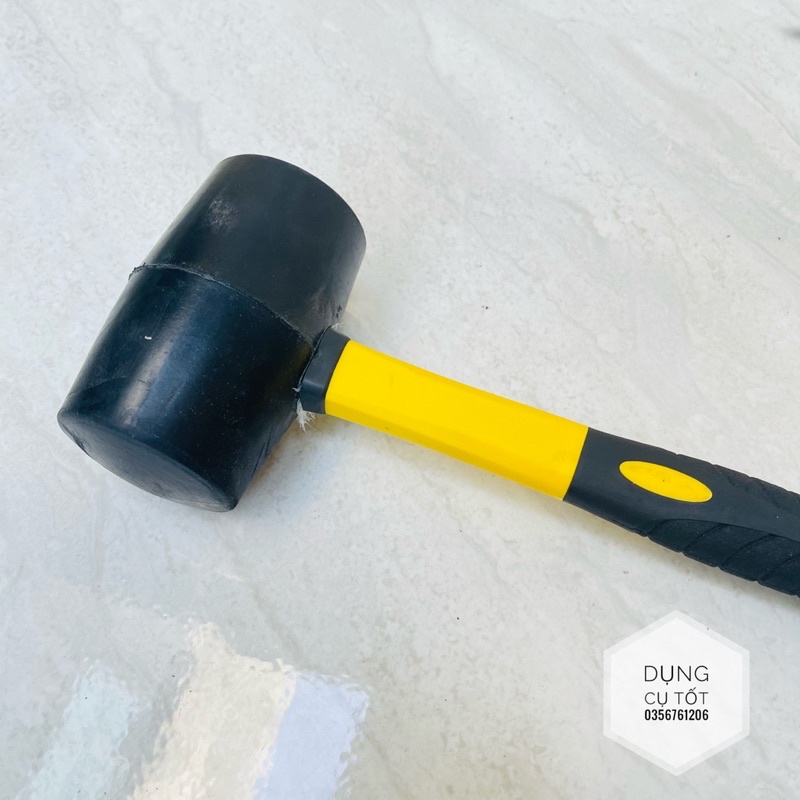 Búa cao su 500g cán đúc loại 1