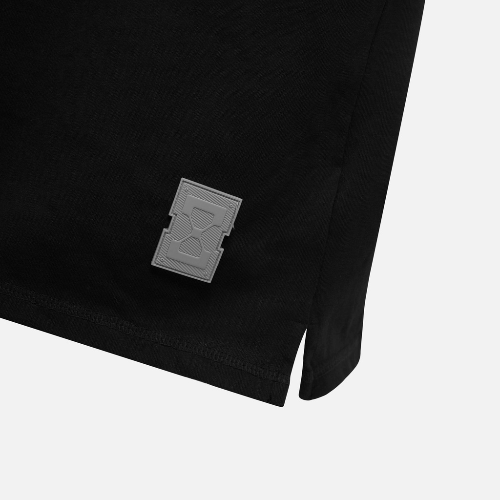 Áo Polo NEEDS OF WISDOM Double Necks Polo Shirts - Black - Local Brand Chính Hãng
