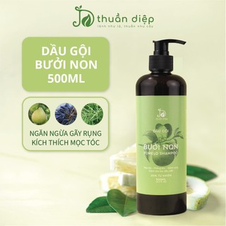 Dầu gội bưởi non dầu gội thiên nhiên mọc tóc nhanh, giảm rụng tóc, tóc chắc khỏe suôn mượt Thuần Diệp