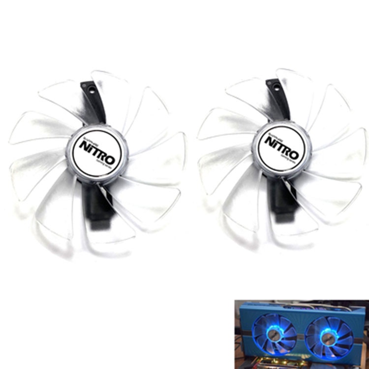 Quạt Tản Nhiệt Cho Sapphire RX 580 / 570 / 480 / 470 Platinum / Ultra Platinum / Bản Đồ Họa OC