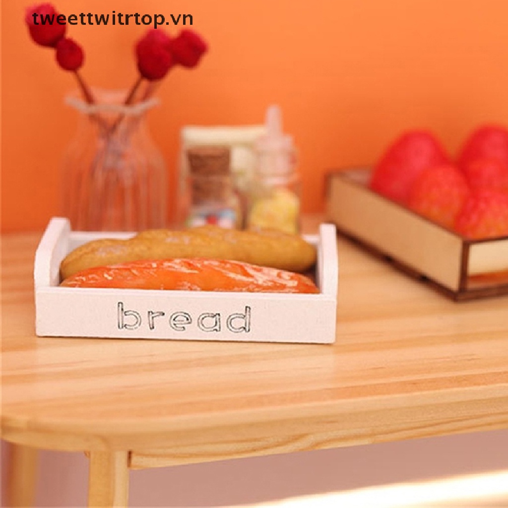 Giỏ Đựng Bánh Mì Tỉ Lệ 1: 12 Trang Trí Nhà Búp Bê