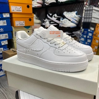 [CÓ SẴN-SHIP HỎA TỐC] Giày Sneaker Af1 Trắng|Af1 Basic Hàng Trung gót Vuông