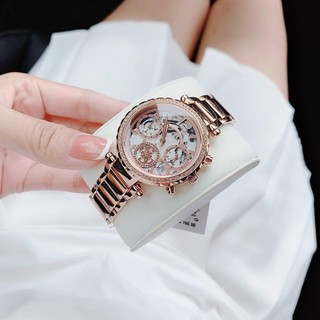 Đồng hồ nữ guess rose gold tone case rose gold tone gw0403l3