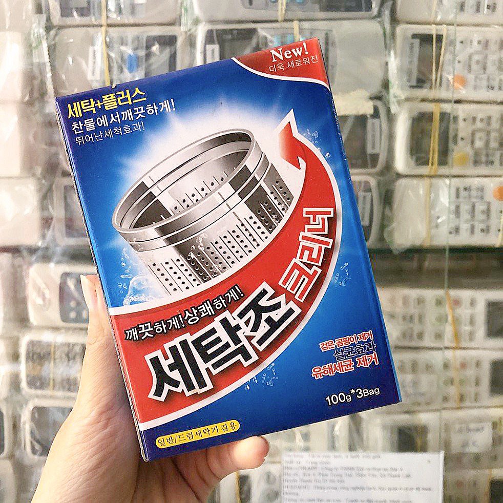 Bột tẩy lồng vệ sinh máy giặt Hàn Quốc loại tốt siêu sạch