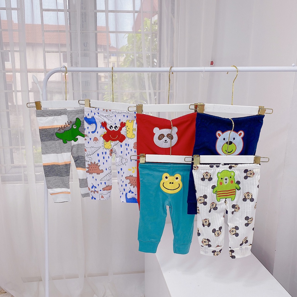 Quần Dài Mông Thú Bé Trai Bé Gái Nghộ Nghĩnh Từ 9Kg đến 18Kg màu ngẫu nhiên
