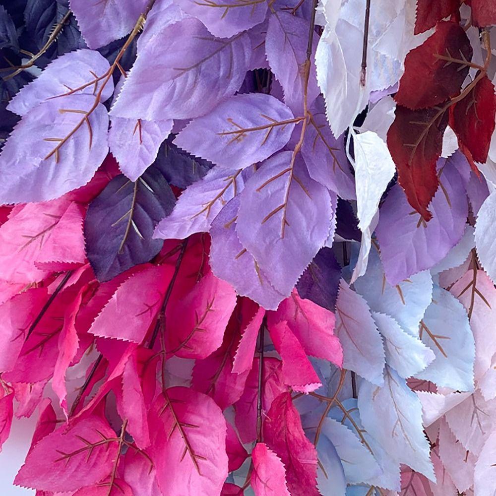 Daphs Hoa Hồng Nhân Tạo Lá Hoa|Chậu Cây Giả Treo Tường Trang Trí Nhà Cửa / Tiệc Cưới