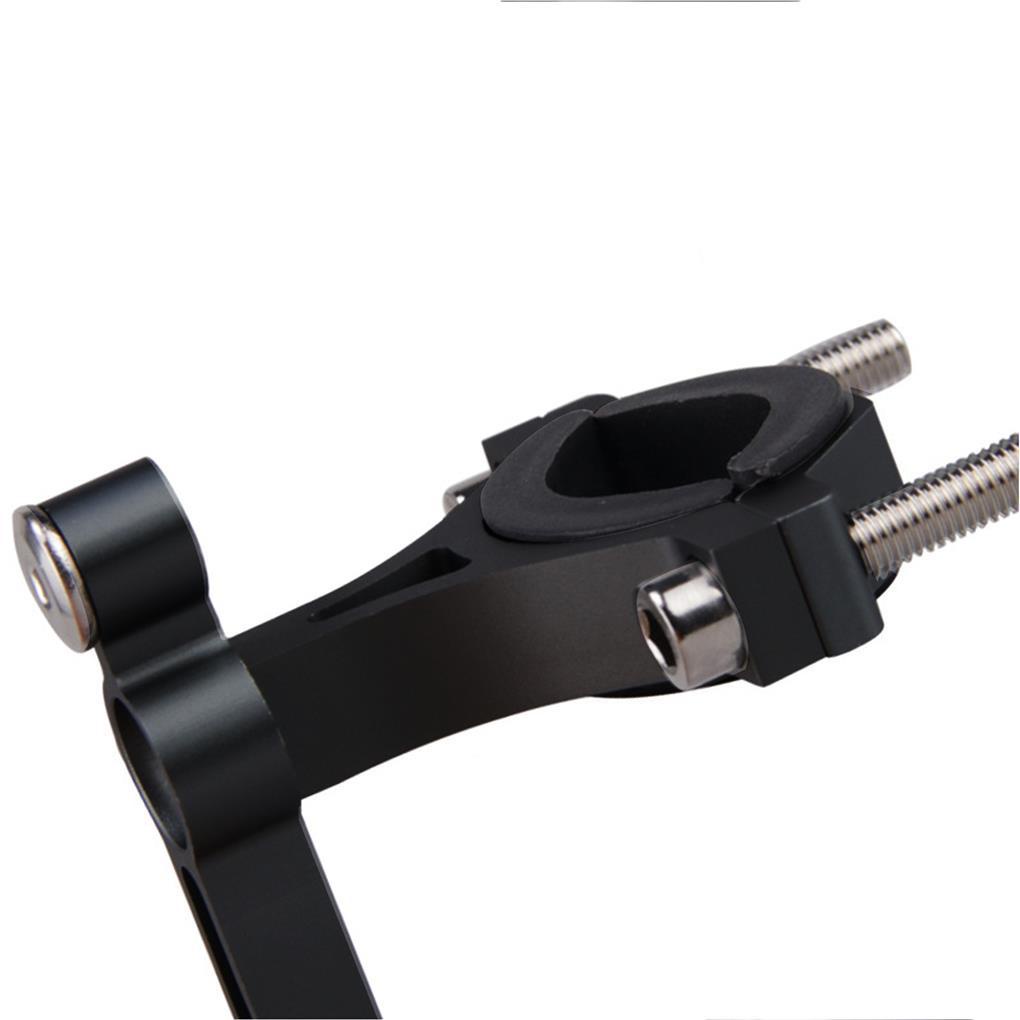 Giá Đỡ Bình Nước Gắn Tay Lái Xe Đạp Bằng Hợp Kim Nhôm Màu Đen