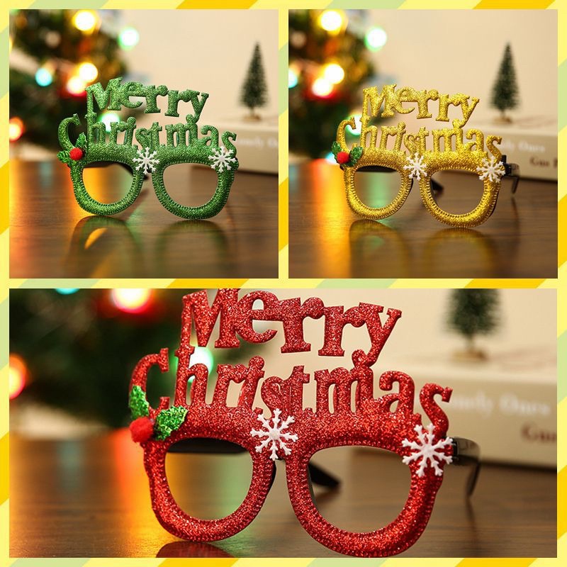 Kính Noel đồ chơi quà tặng giáng sinh nhiều kiểu siêu cute cho bé