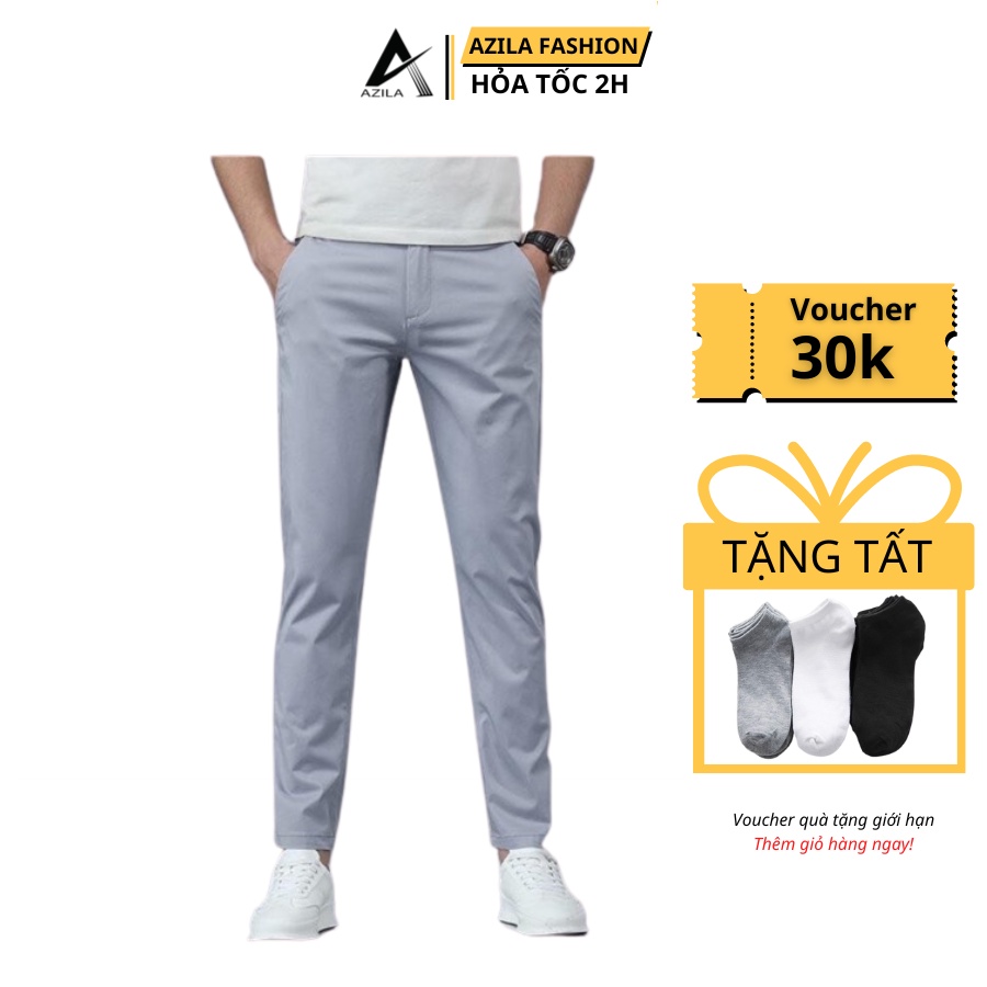Quần kaki Nam Co Giãn - Quần Kaki Nam form Slimfit Form Dáng Trẻ Trung QA05