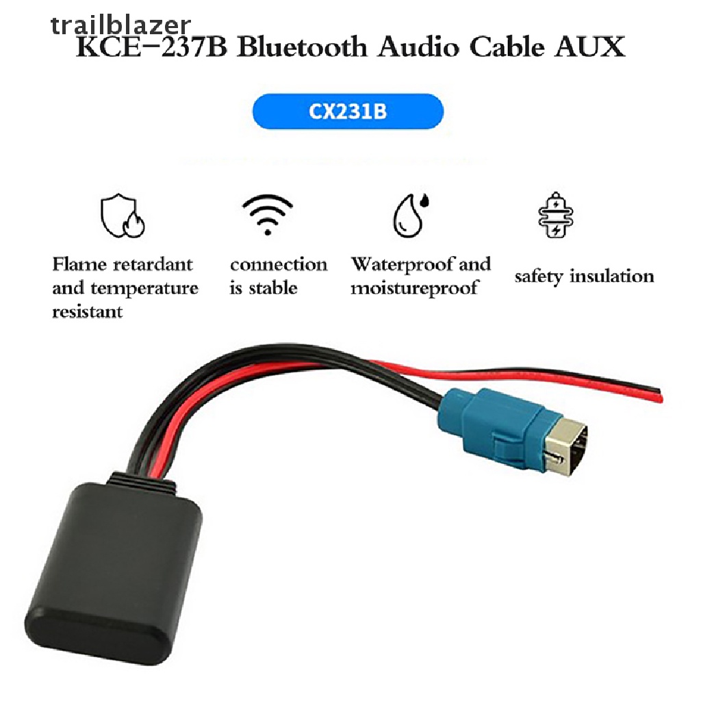 Bộ Điều Hợp Âm Thanh Không Dây Bluetooth 5.0 1 Cái Cho Radio Alpine AUX UIO