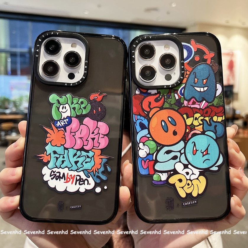 Ốp Điện Thoại Họa Tiết Quái Vật Mắt Thiên Thần Cho iPhone 14 13 12 11 Pro Max X XR Xs Max 8 7 6 6s Plus SE 2020