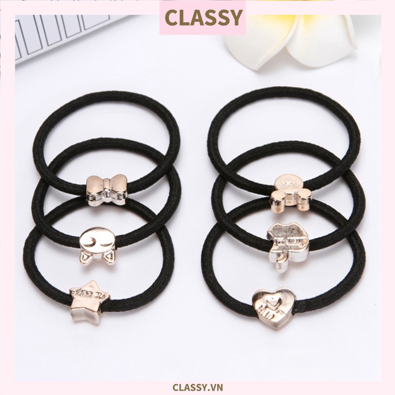 Thun Buộc Tóc, Chun cột tóc Classy Classy Classy Hàn Quốc Mix Nhiều Mẫu (Mẫu Ngẫu Nhiên) PK495