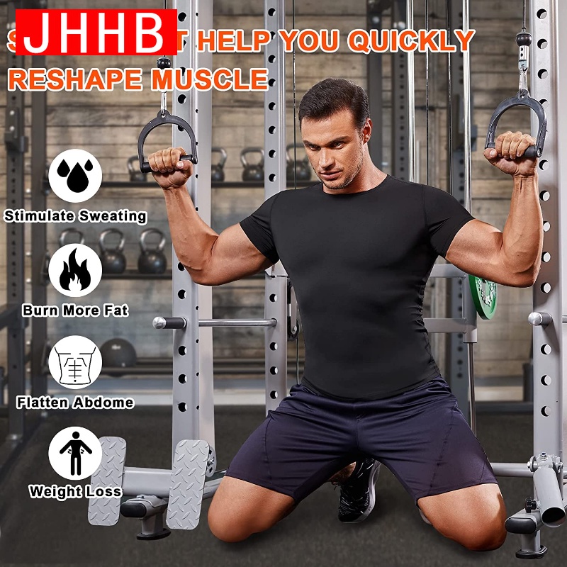 Áo Nịt Bụng Đốt Cháy Mỡ Thừa Định Hình Cơ Thể Cho Nam