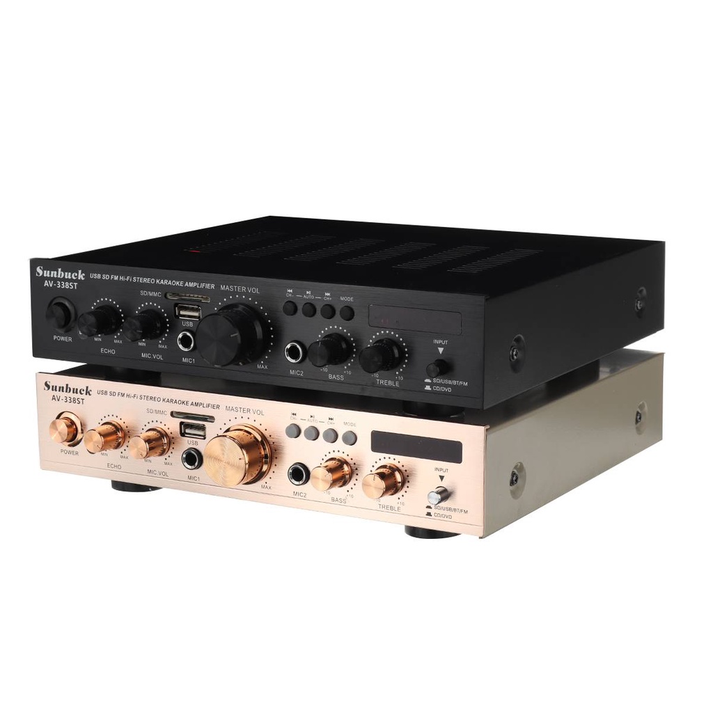 Ampli 5.1  bluetooth karaoke Sunbuck 338St cao cấp, công suất hàng chính hãng bảo hành 12 tháng