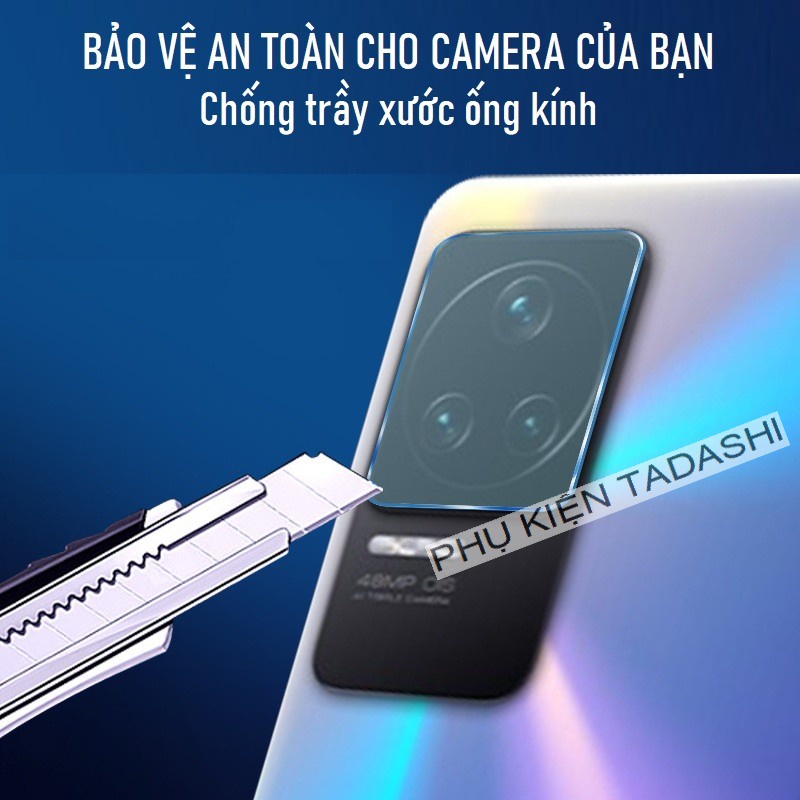 Miếng Dán Bảo Vệ Camera Xiaomi 12/ 12X/ 12S, Xiaomi 12T/ Xiaomi 12T Pro, K50/ K50 Gaming Trong Suốt, Chống Trầy Xước.