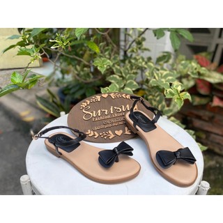Giày sandal kẹp nơ mã số 1198