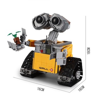 ⚡Còn Hàng⚡Bộ Đồ Chơi Lắp Ráp robot wall-e moc-21303 (677 + Cái)
