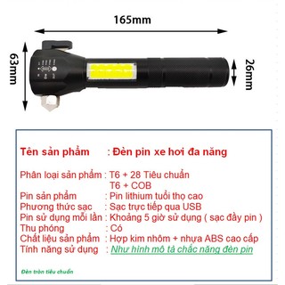 Đèn pin mini siêu sáng đa năng