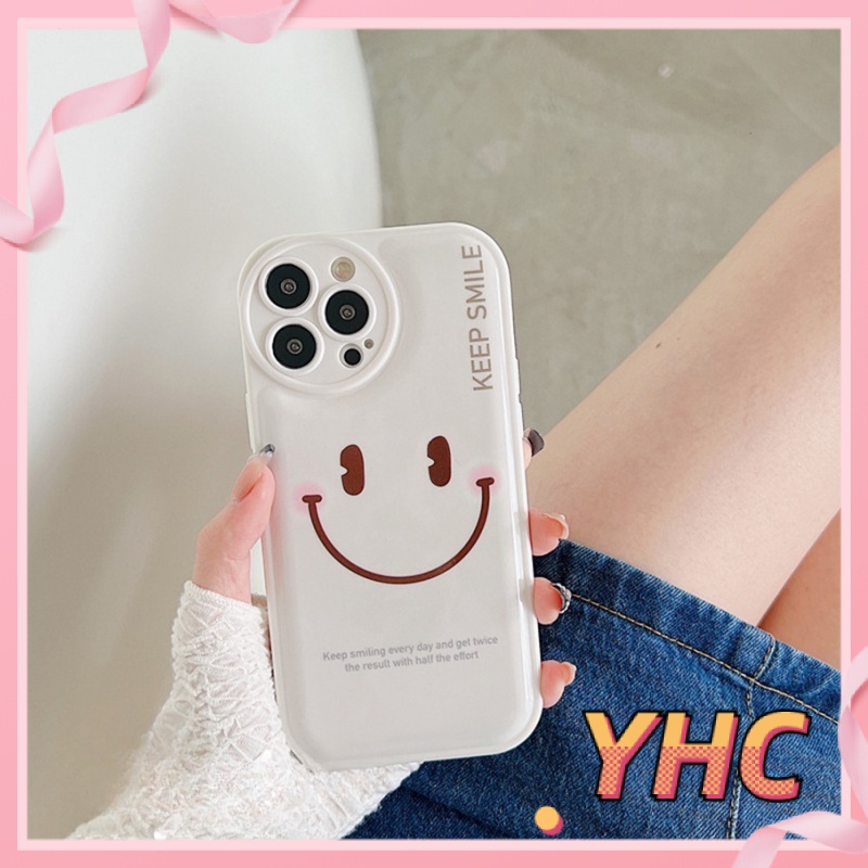 ốp iphone  Silicon Hình Mặt Cười Đơn Giản Cho iphone6 6splus 7 7plus 8 8plus XR x xs 12 11 pro max plus 13 promax-5002