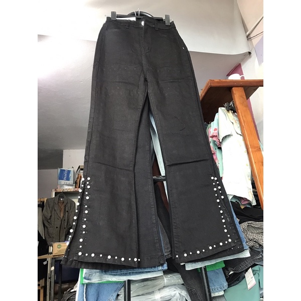 QUẦN JEANS LOE LƯNG SIÊU CAO XẺ GẤU