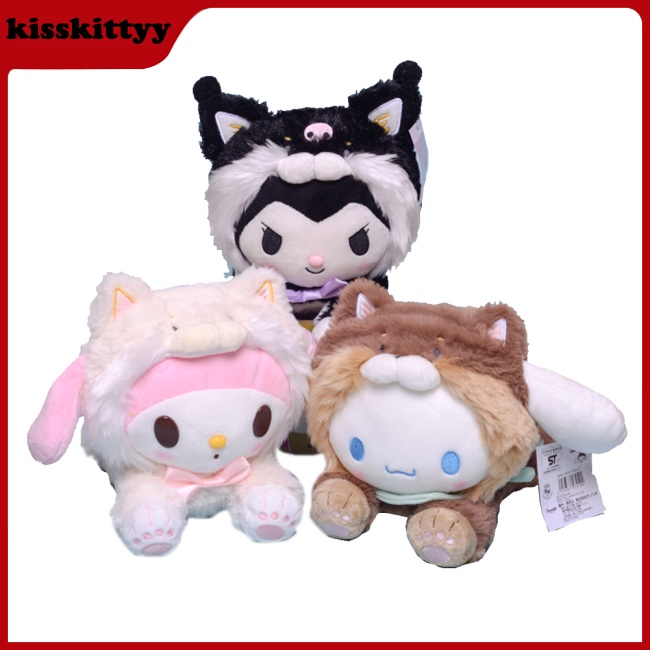 Thú Nhồi Bông Hình Kuromi My Melody Cinnamoroll Dễ Thương