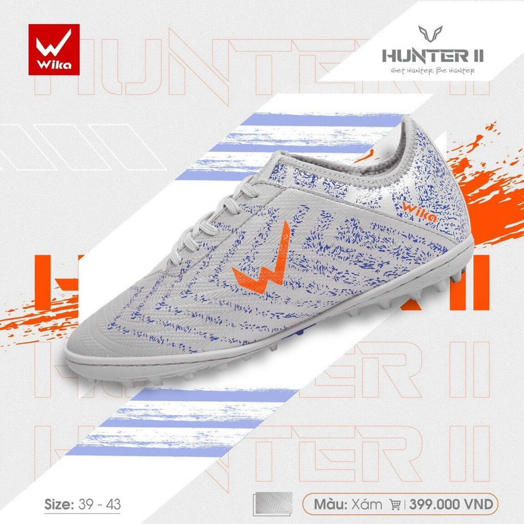 Hot_Giầy đá bóng sân cỏ nhân tạo w.ik.a Hu.nt.er 2 chính hãng giá tốt có bảo hành