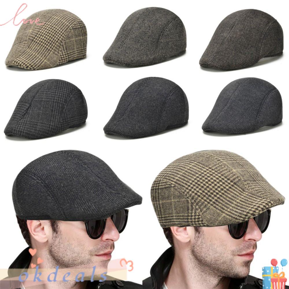 Mũ Beret Thoáng Khí Ấm Áp Điều Chỉnh Được Thời Trang