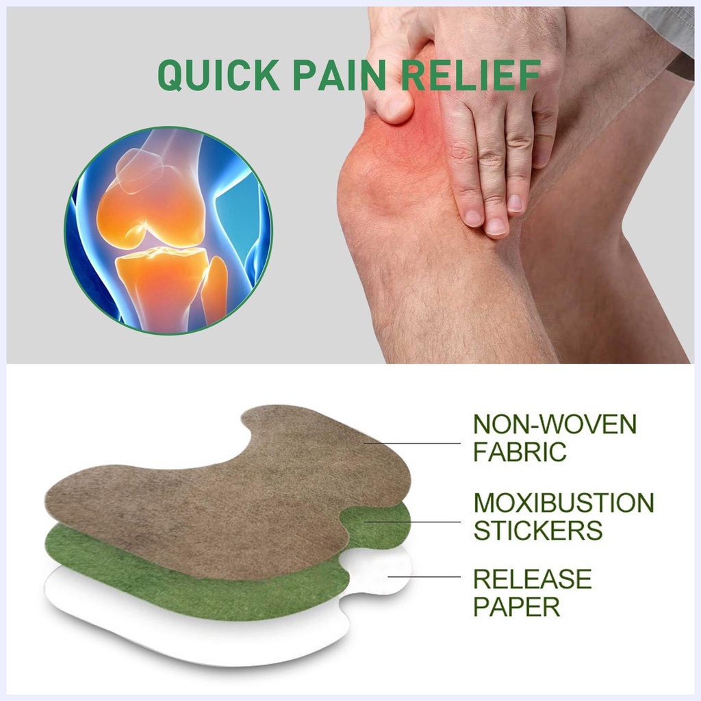 Miếng Dán Thạch Cao Giảm Đau Khớp Vai / Lưng / Đầu Gối