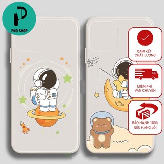 Ốp lưng iphone 6plus 6splus 7 plus 8plus X Xr XsM 11 12 13 Promax Phi hành gia- PND978 - PNDPhoneCase