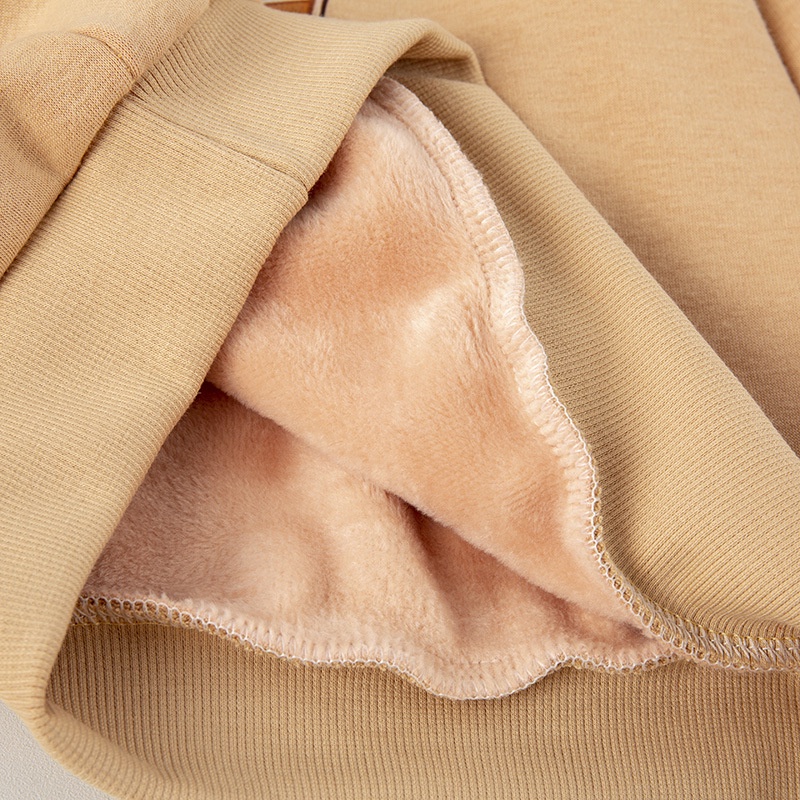 90-150cm Áo Sơ Mi Bé Gái Thời Trang Phù Hợp Với Mùa Xuân Thu Trẻ Em Thu Đông Lót Lông Cừu Dày Top