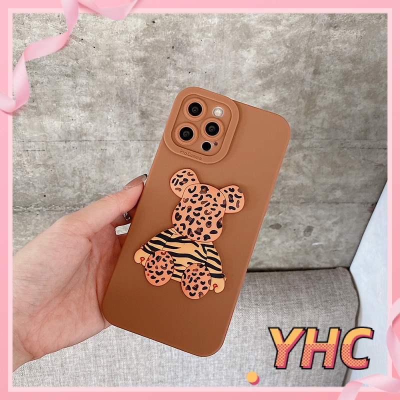 ốp iphone In Hình Gấu 3D tương thích iPhone 6/6plus/6s/6splus/7/7plus/8/8plus/x/xs/xr/xsmax/11/12/13/pro/max/plus/promax-013