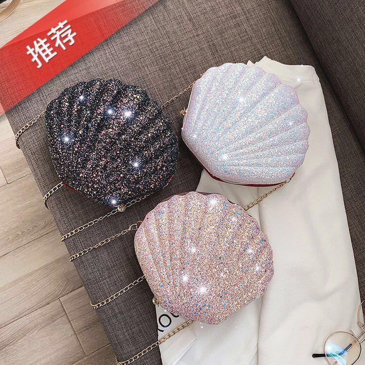 Túi Xách Đeo Vai Mini Đính Kim Sa Lấp Lánh Thời Trang Cho Nữ