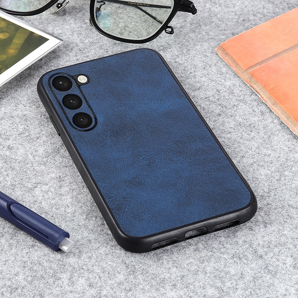 Ốp Lưng Da Bò Siêu Mỏng Cho Samsung Galaxy S23 Plus