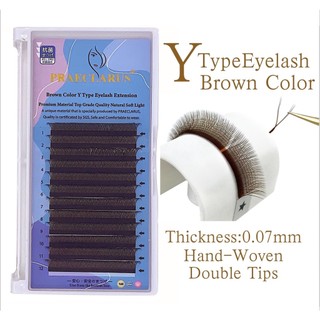 Mascara Đầu Chữ Y Mềm Mại Tự Nhiên Làm Dài Mi Cao Cấp 0.07mm