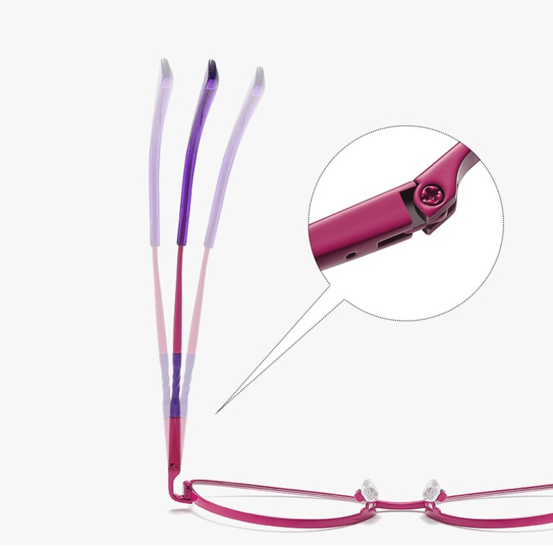 Kính Mát Mắt Mèo Gọng Kim Loại Nhỏ Chống Ánh Sáng Xanh Thời Trang Phương Tây Cho Nữ