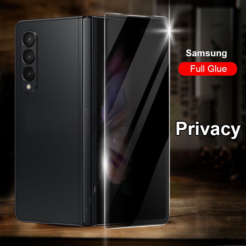 Kính Cường Lực 9H Bảo Vệ Màn Hình Chống Nhìn Trộm Cho Samsung Galaxy Z Fold 4 3 2 5G Fold3 Fold2