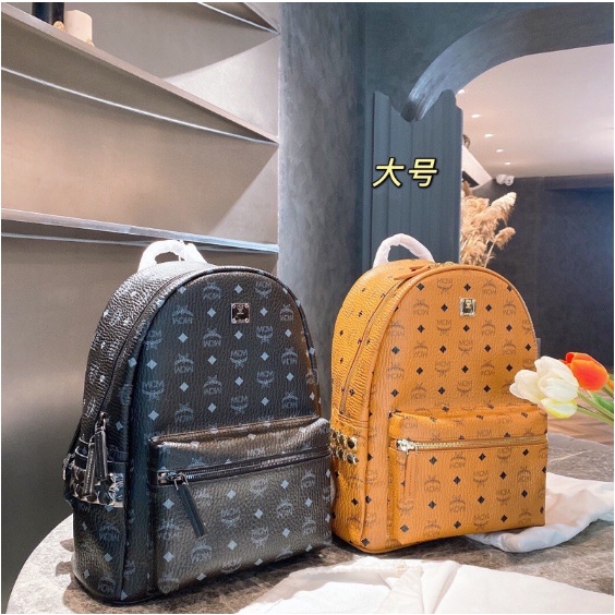 - Balo MCM cao cấp, ba lô MCM size 28-túi vải