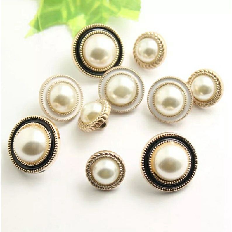 Cúc vest nữ mặt ngọc đơm chân