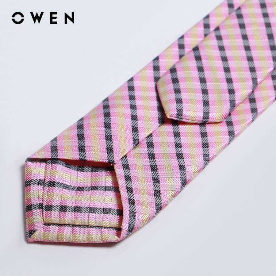 OWEN - Cravat Nam màu hồng sọc - CV221512