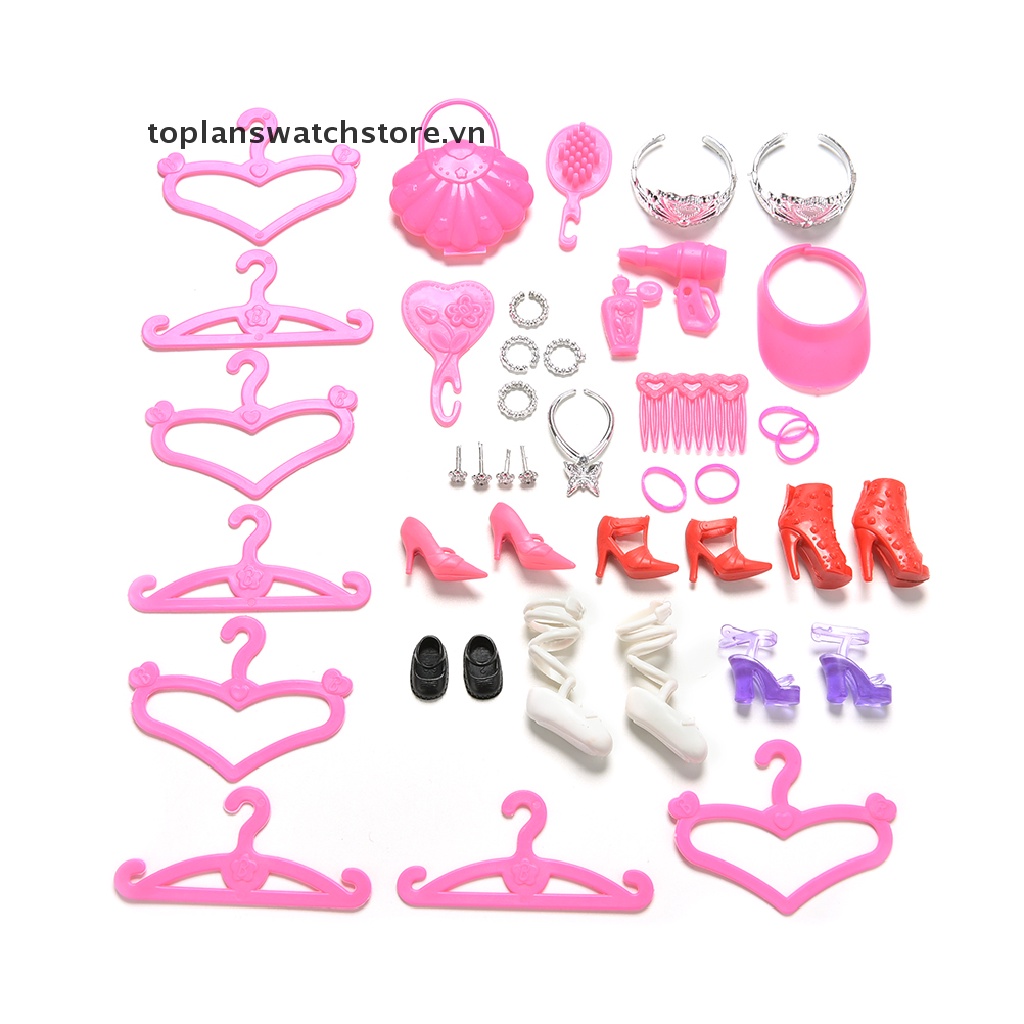 Set 45 Món Phụ Kiện Cho Búp Bê Barbie