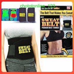 Đai quấn nóng giảm mỡ bụng sweat belt