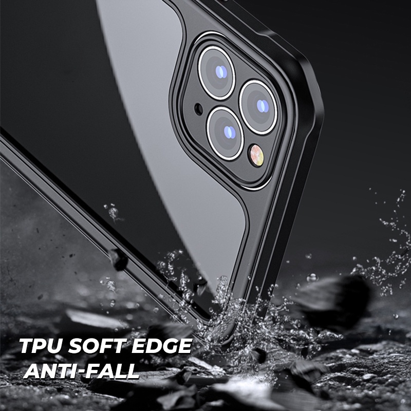 Ốp Điện Thoại Mềm Trong Suốt Chống Sốc Kèm Túi Khí Cho iPhone 14 13 12 11 Pro Max XS XR 8 7 Plus