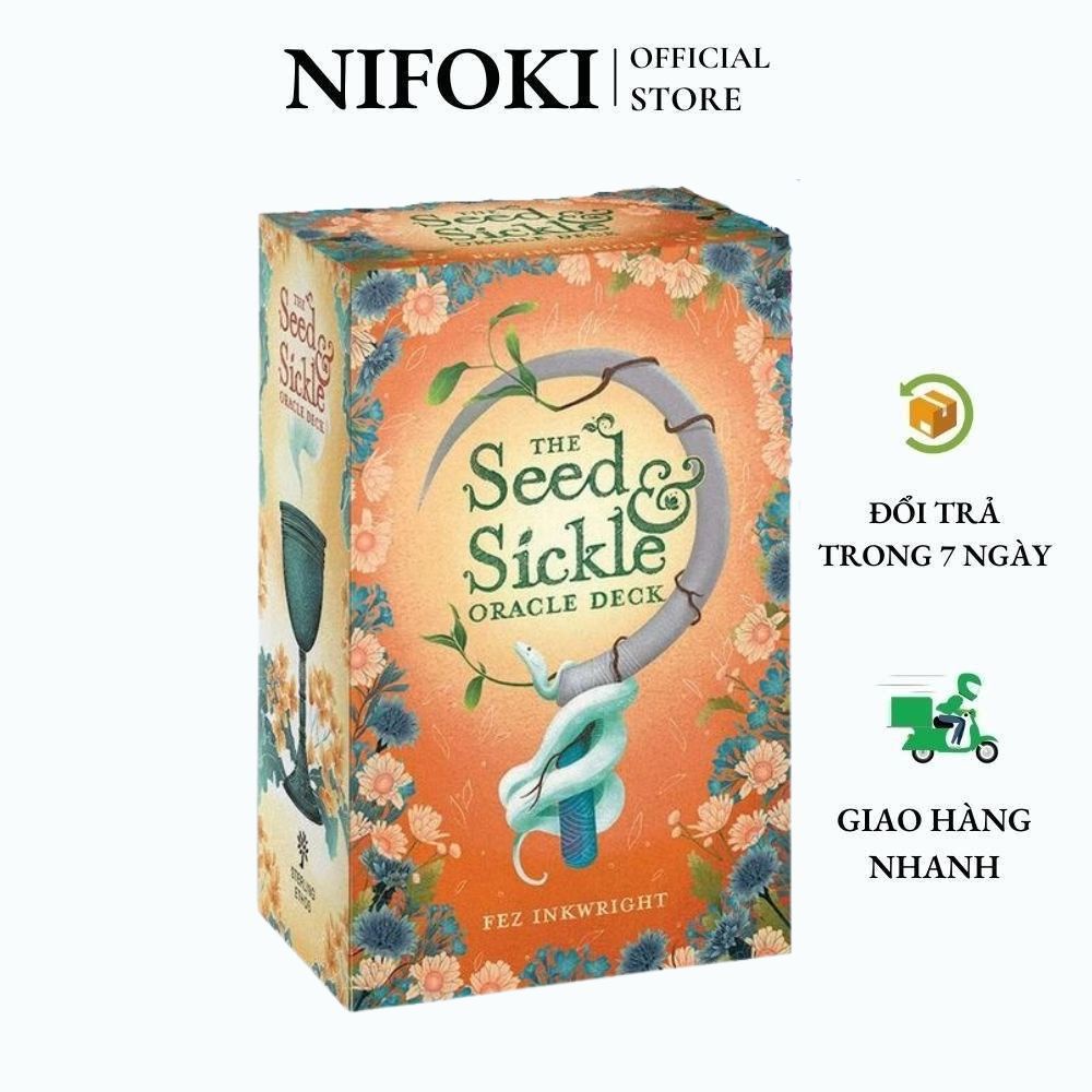 (Size Gốc) Bộ Bài The Seed And Sickle Oracle Deck Nifoki