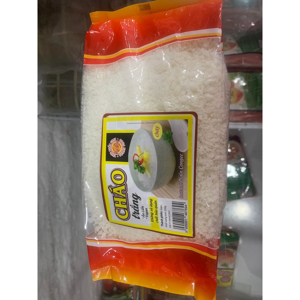 Cháo Trắng Chay 3 Vị - Gói 250g