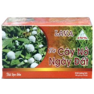 Trà nở ngày đất lava hộp 30 túi lọc – hỗ trợ điều trị bệnh gout, viêm khớp