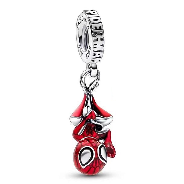 Mặt Dây Chuyền Mạ Bạc 925 Hình Người Nhện Cá Tính Thời Trang